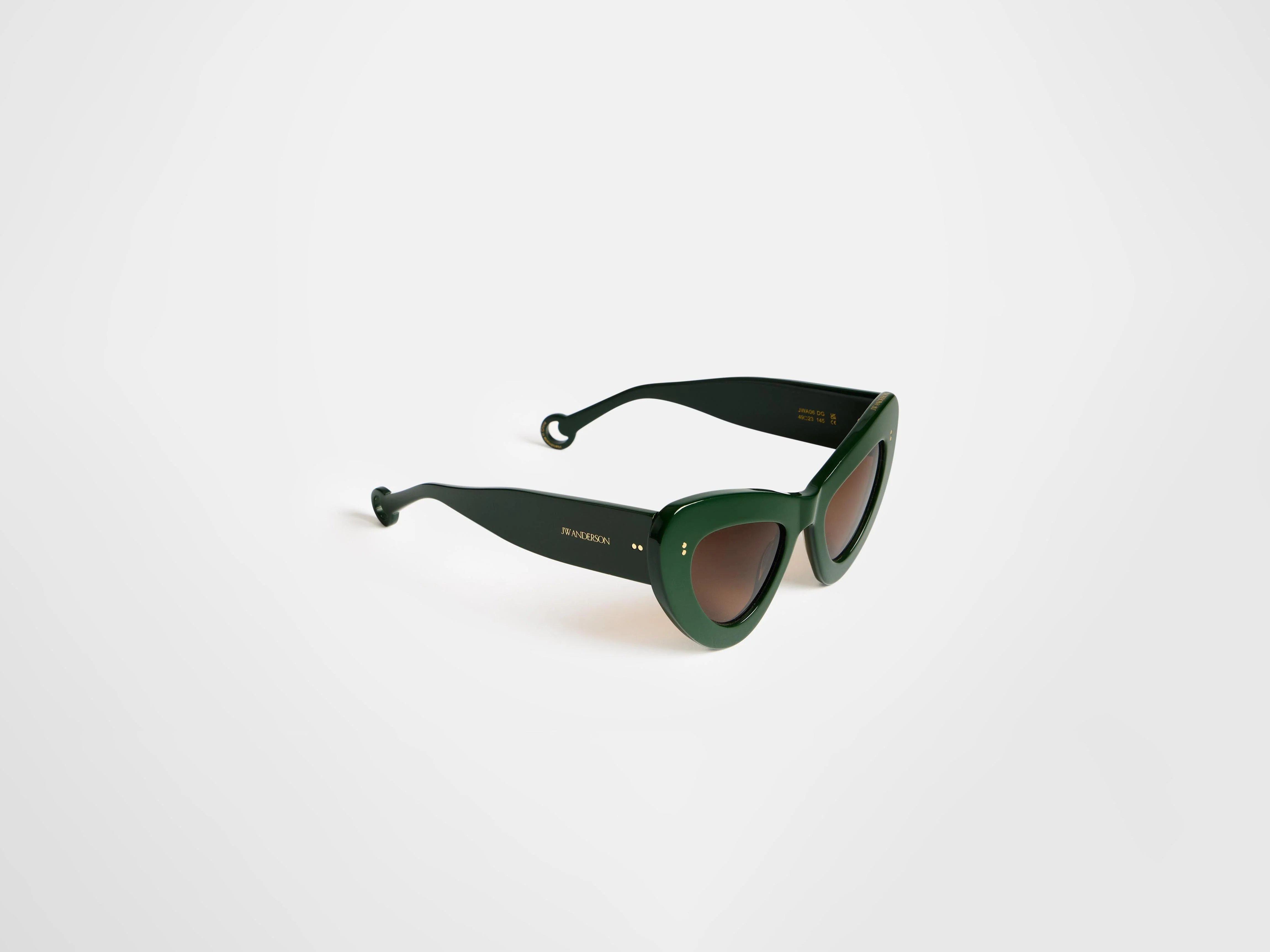 JWA06 BUTTERFLY SUNGLASSES IN FOREST GREEN - Image 3
