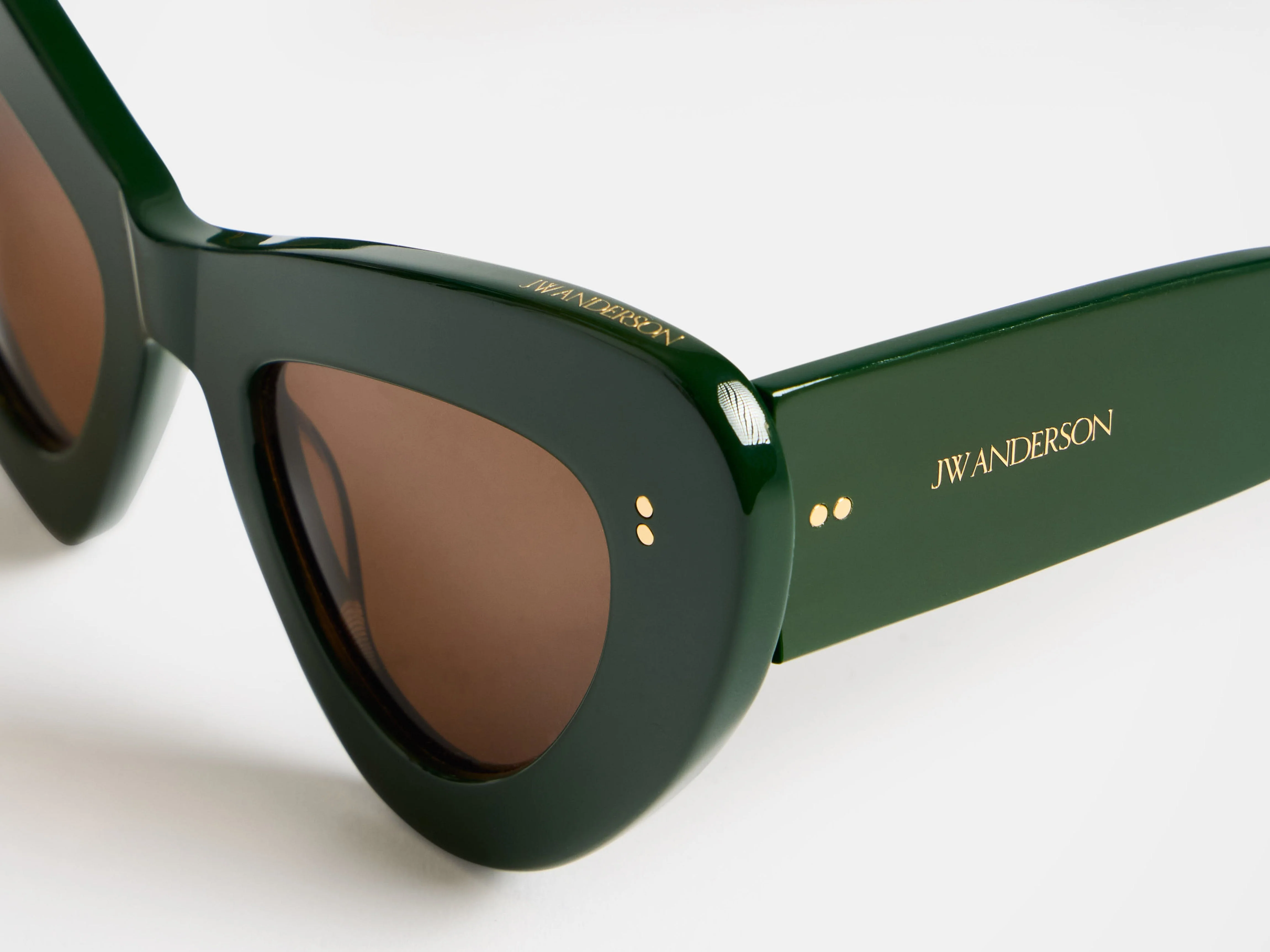 JWA06 BUTTERFLY SUNGLASSES IN FOREST GREEN - Image 4