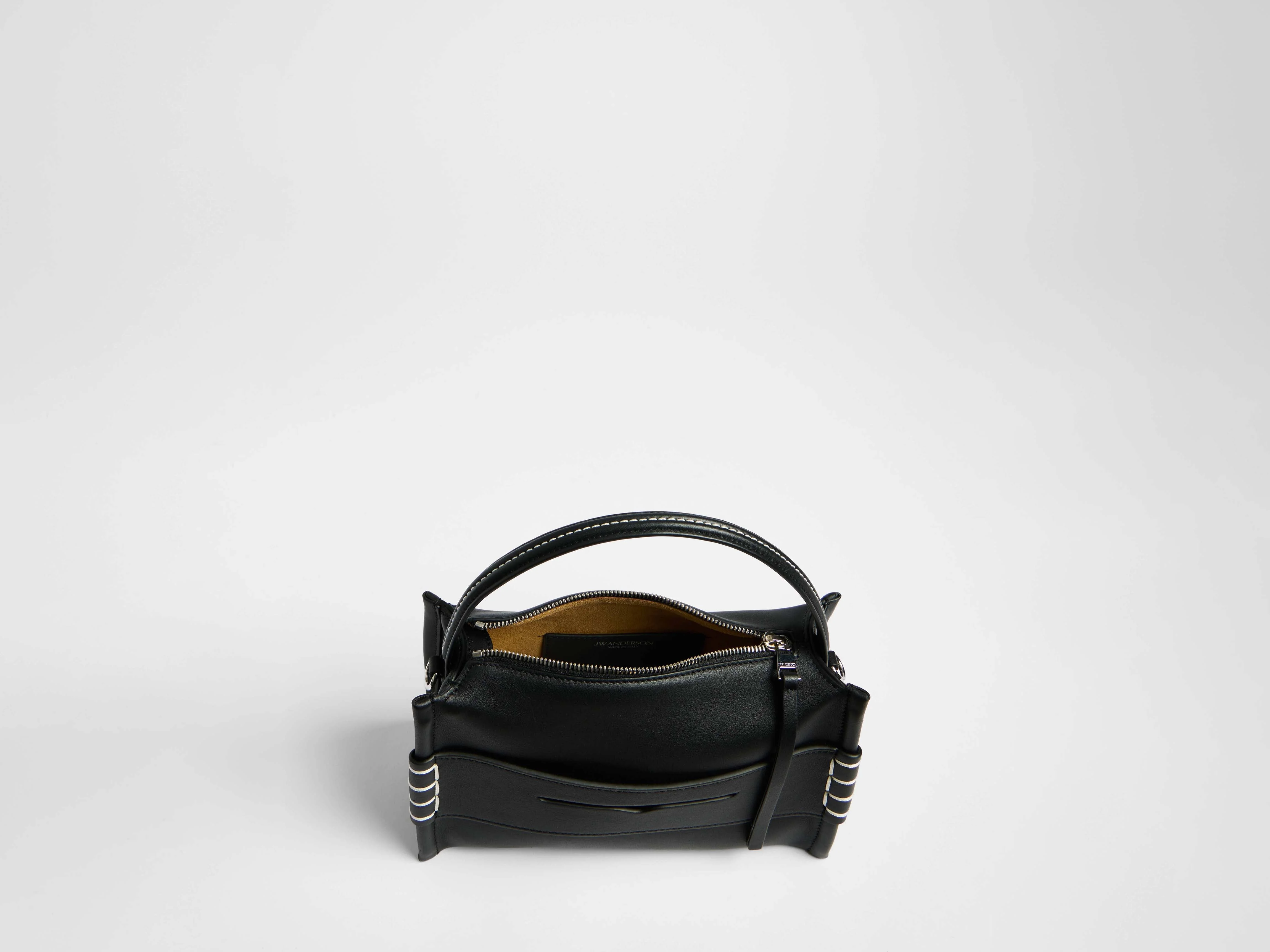 LOAFER BAG IN BLACK LEATHER - Image 4