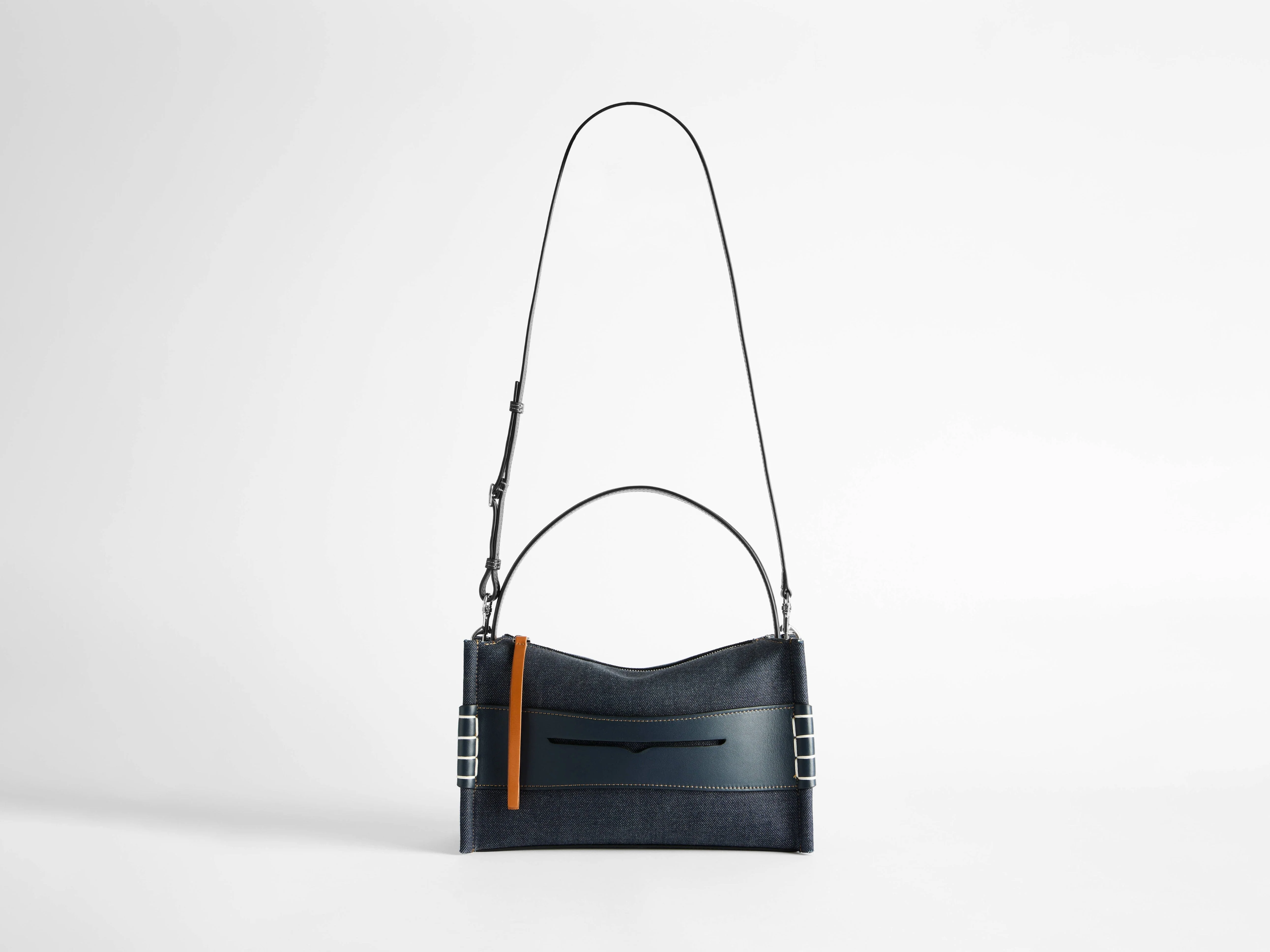 LOAFER BAG IN INDIGO DENIM - Image 6