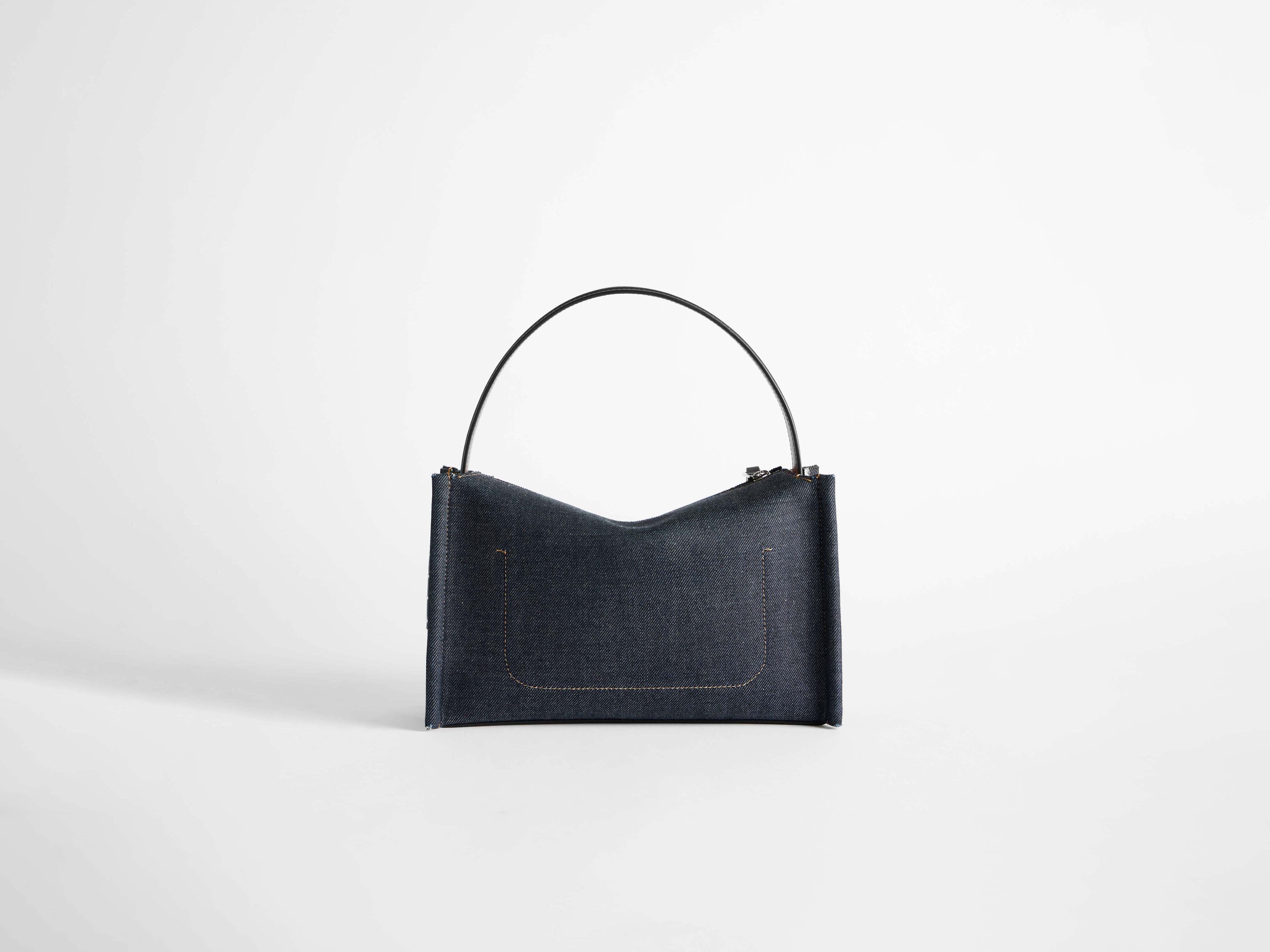 LOAFER BAG IN INDIGO DENIM - Image 7