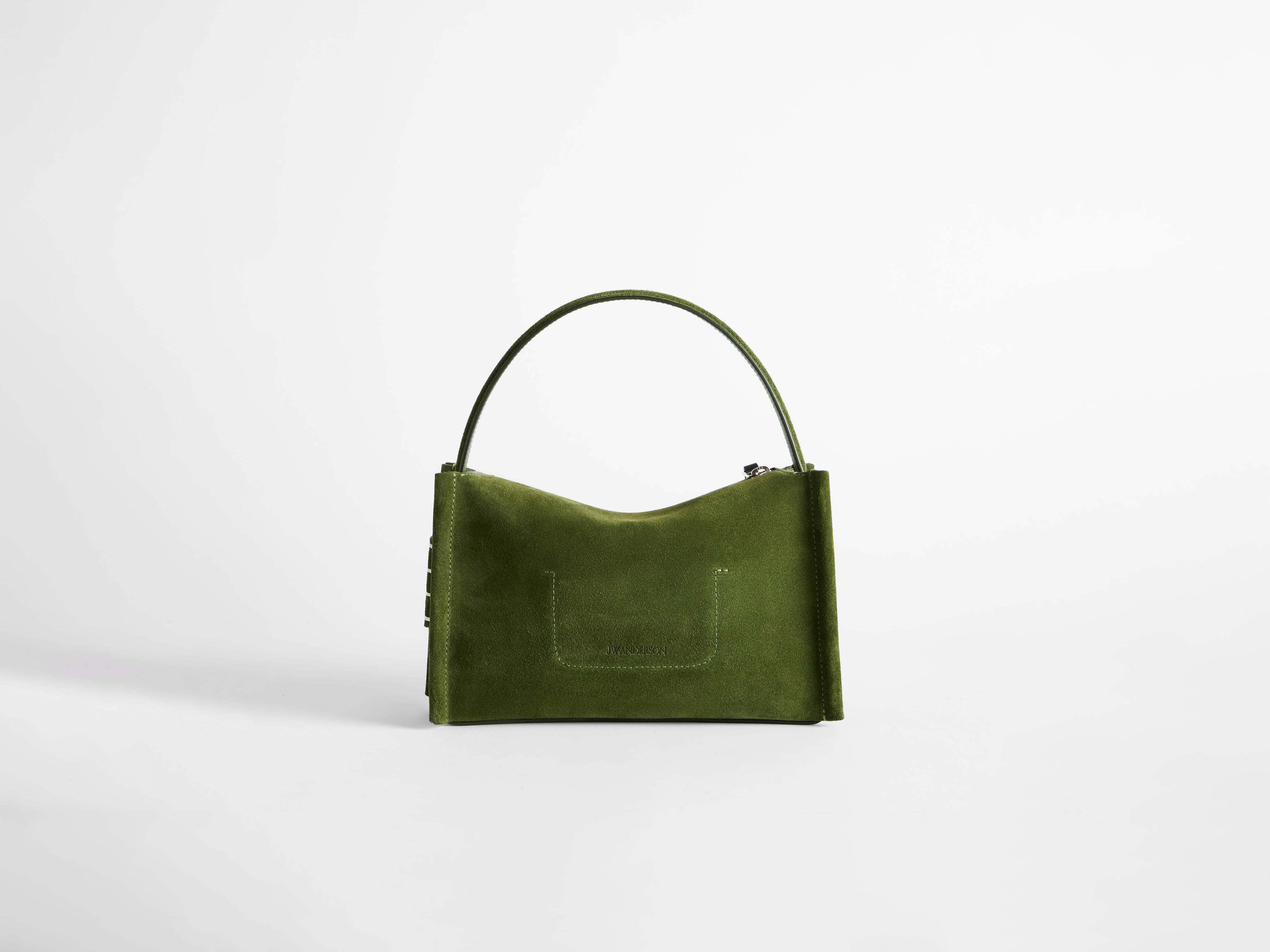 LOAFER BAG IN KHAKI SUEDE - Image 5