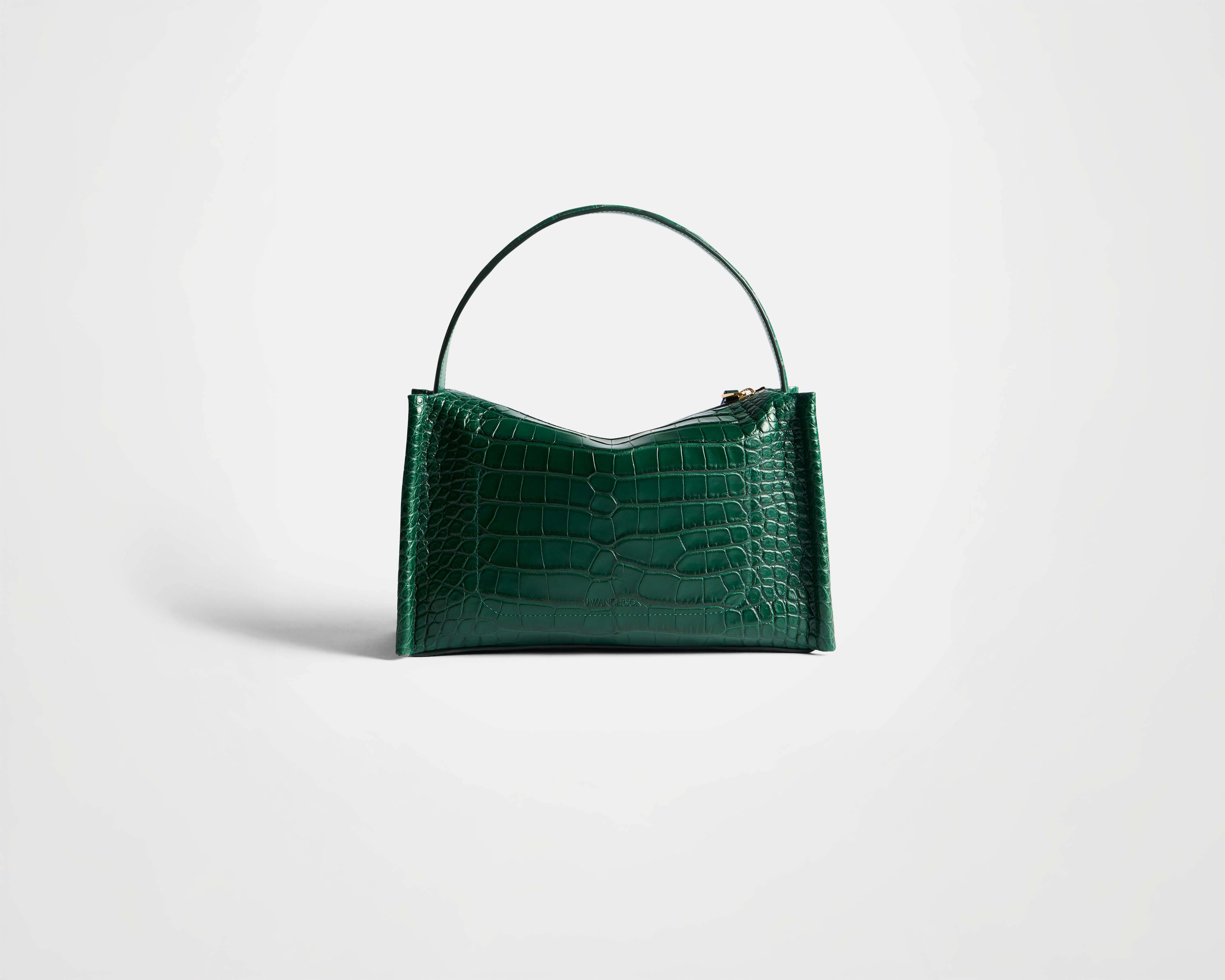 LOAFER BAG IN PINE GREEN ALLIGATOR LEATHER - Image 10
