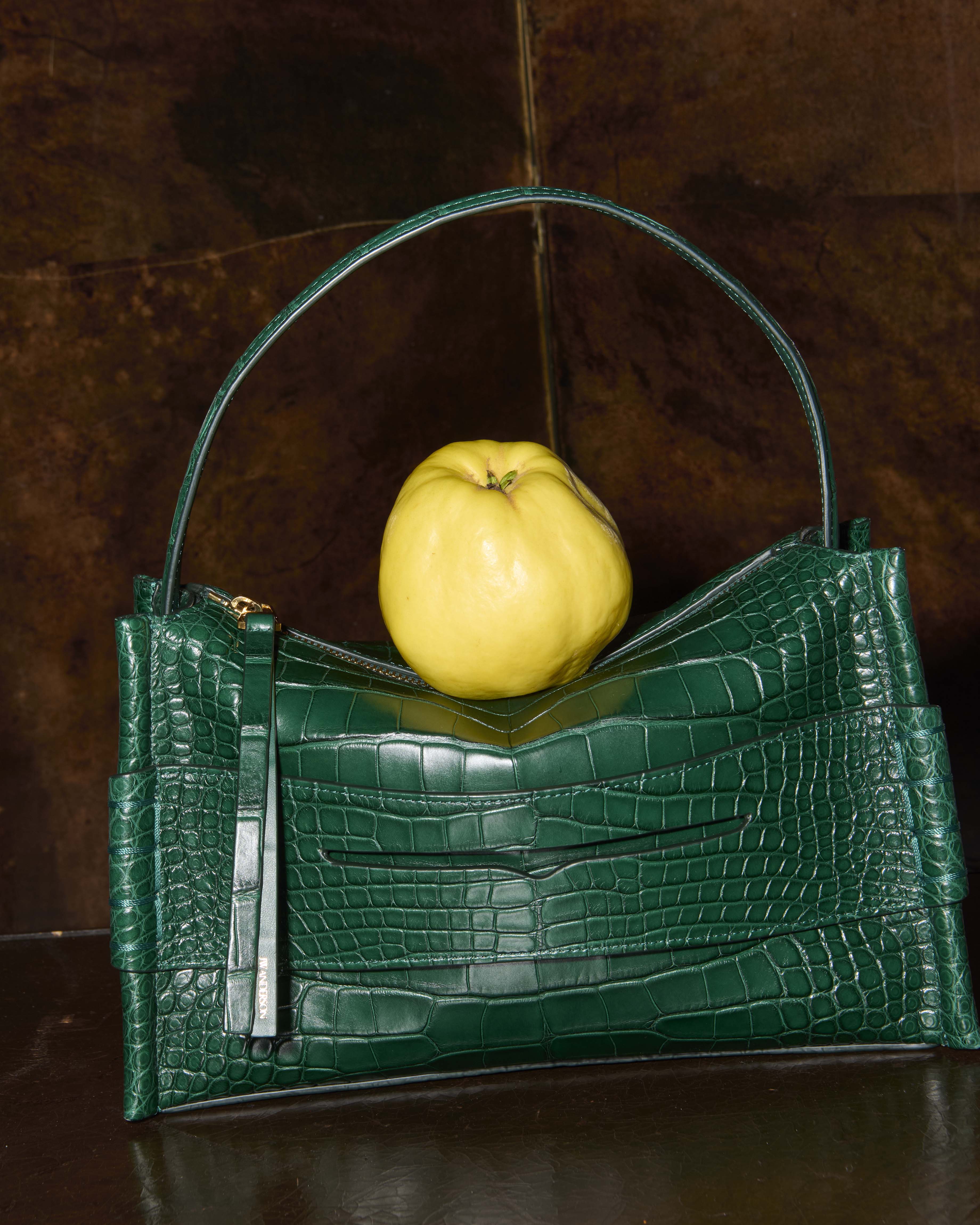 LOAFER BAG IN PINE GREEN ALLIGATOR LEATHER - Image 11