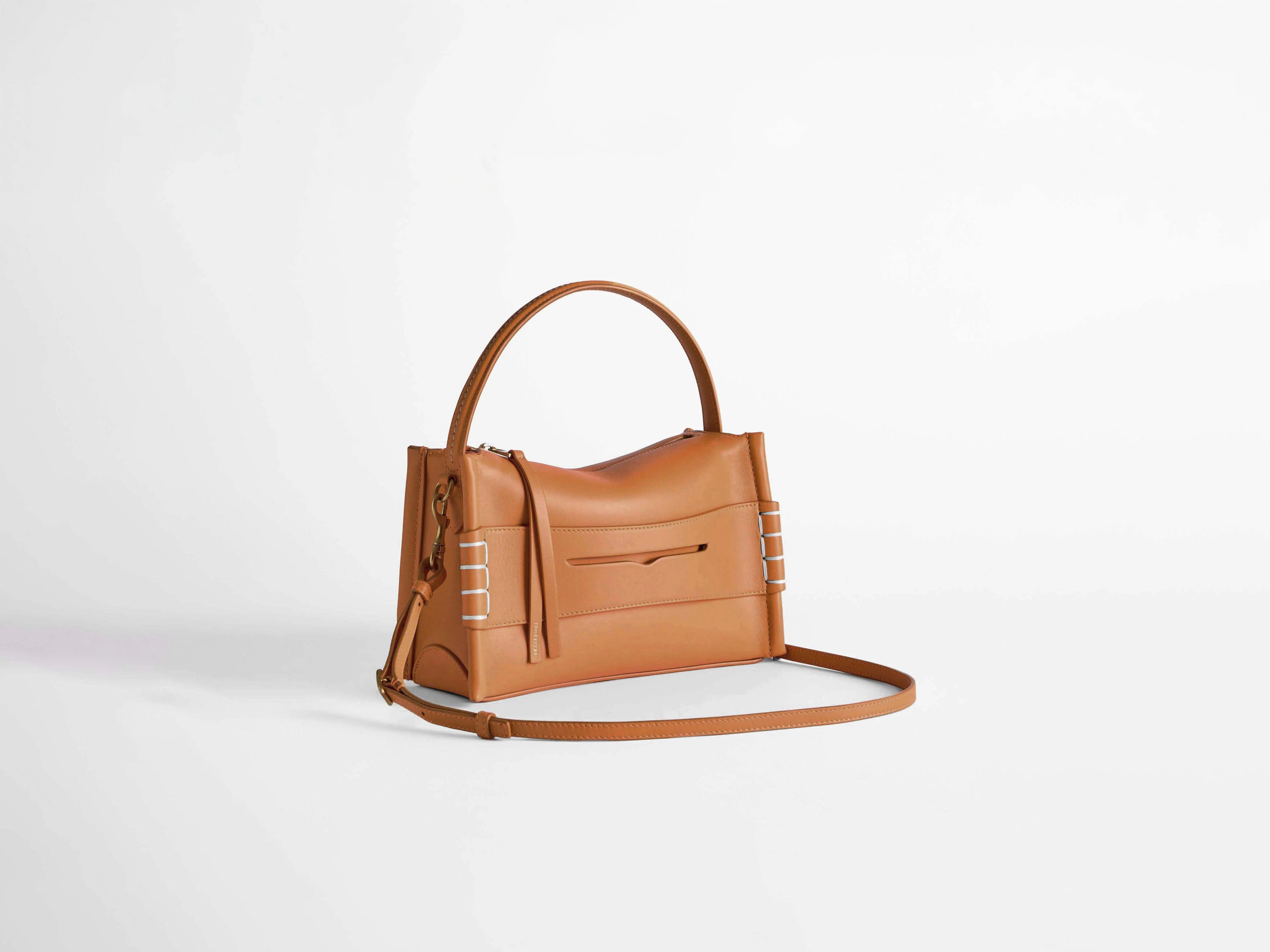 LOAFER BAG IN TAN LEATHER - Image 5