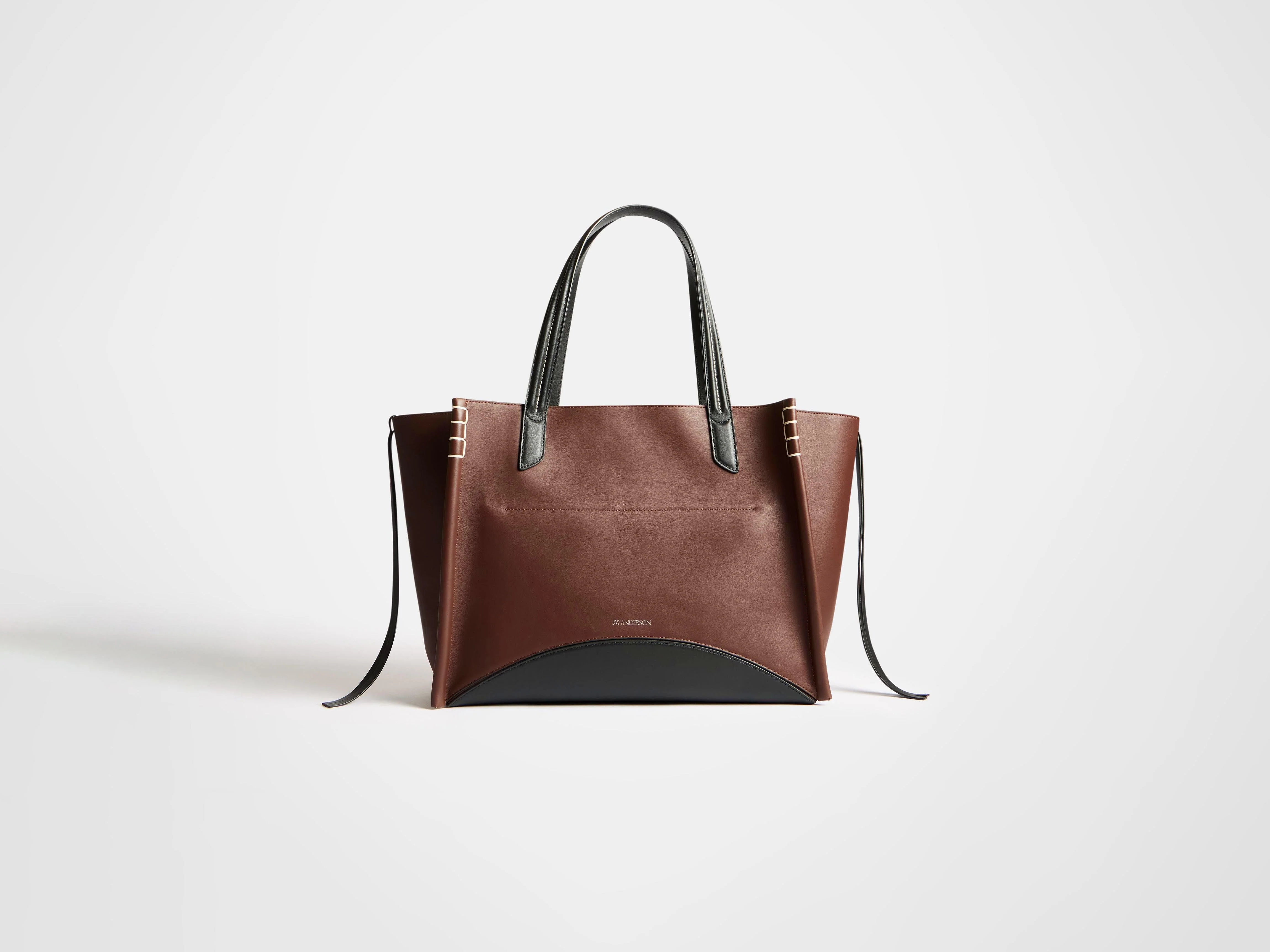 LOAFER CABAS IN BURGUNDY & BLACK - Image 4