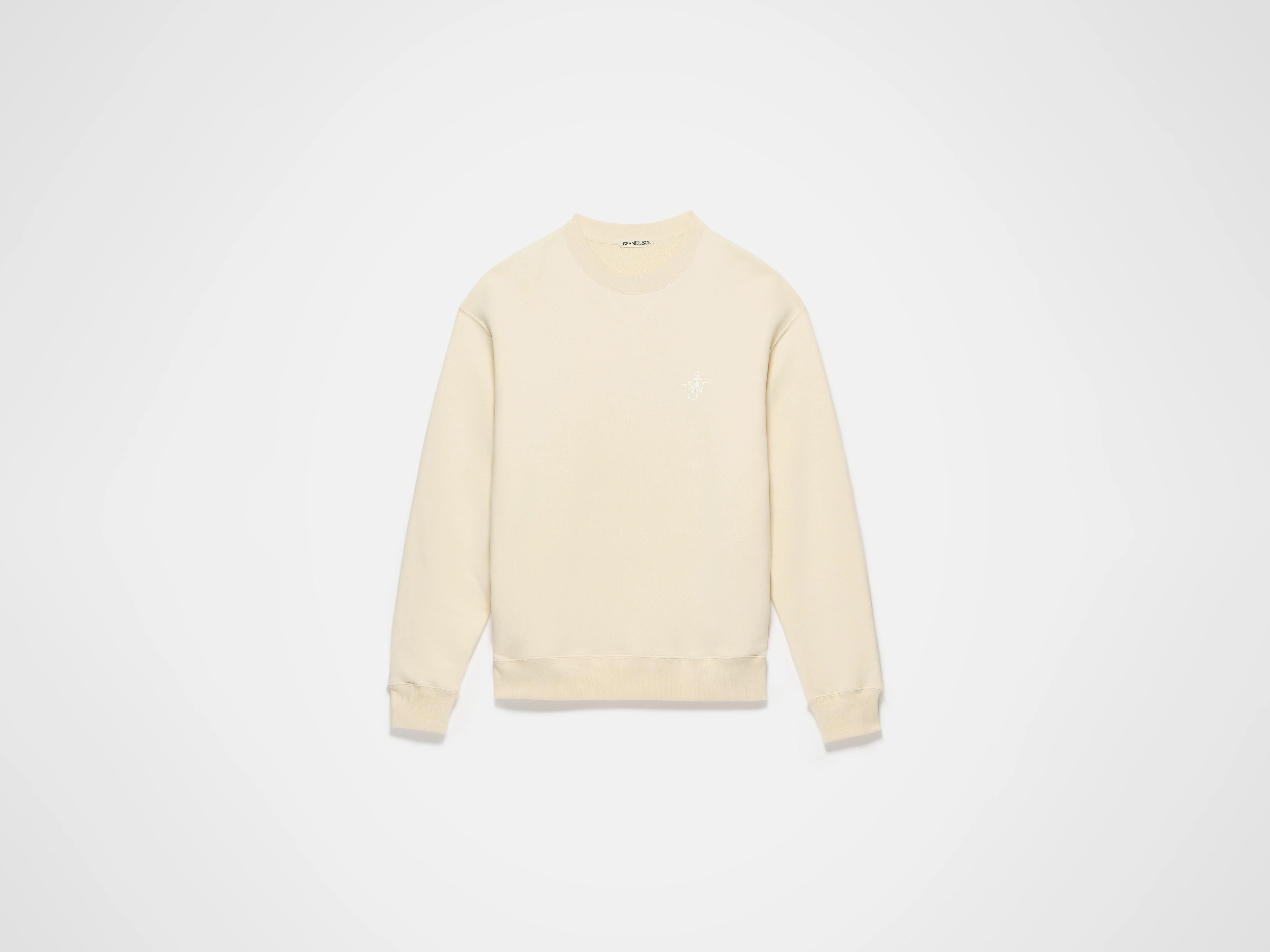 MENS RIBBON ANCHOR SWEATSHIRT IN ECRU - Image 6