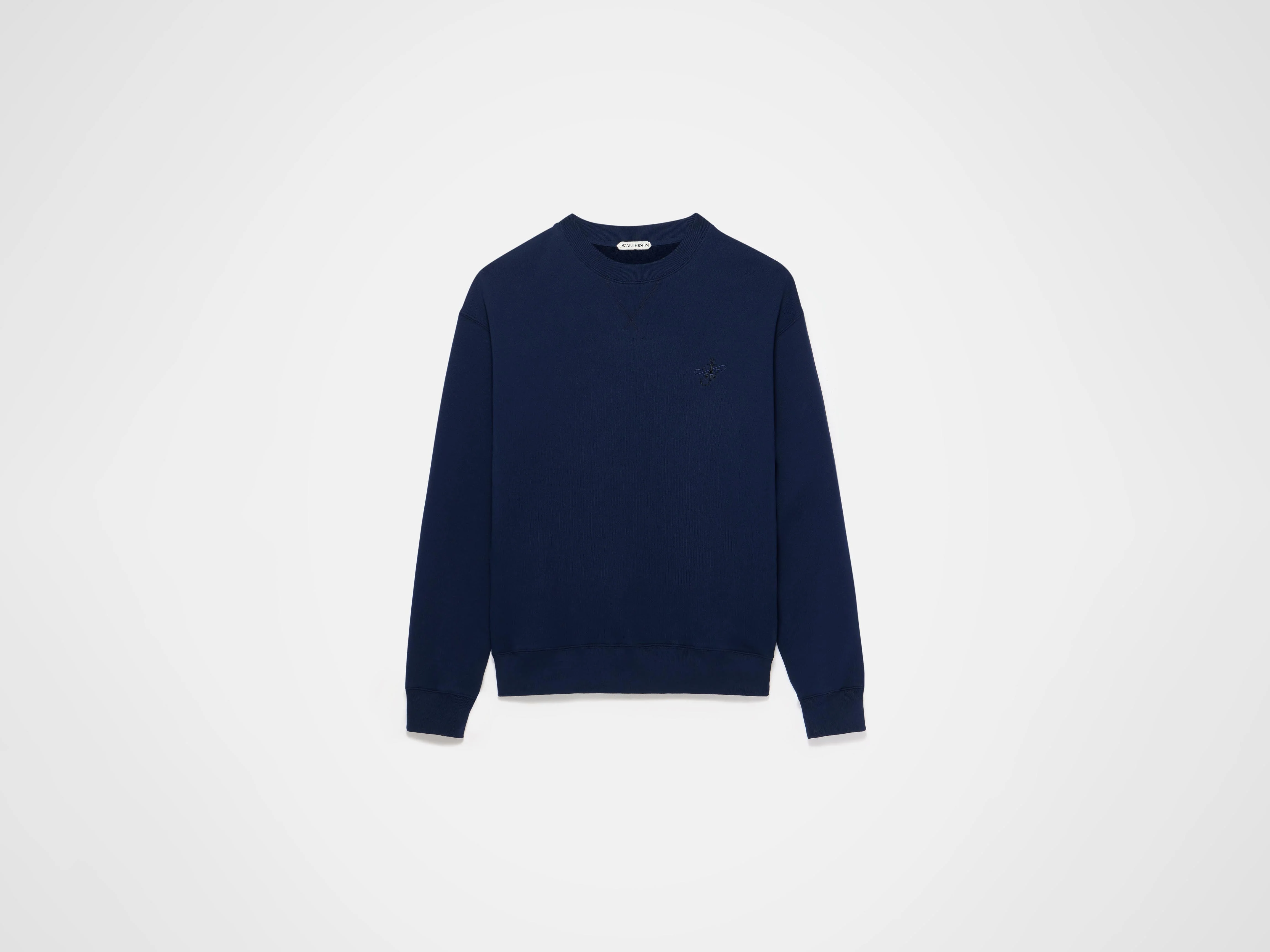 MENS RIBBON ANCHOR SWEATSHIRT IN NAVY - Image 6