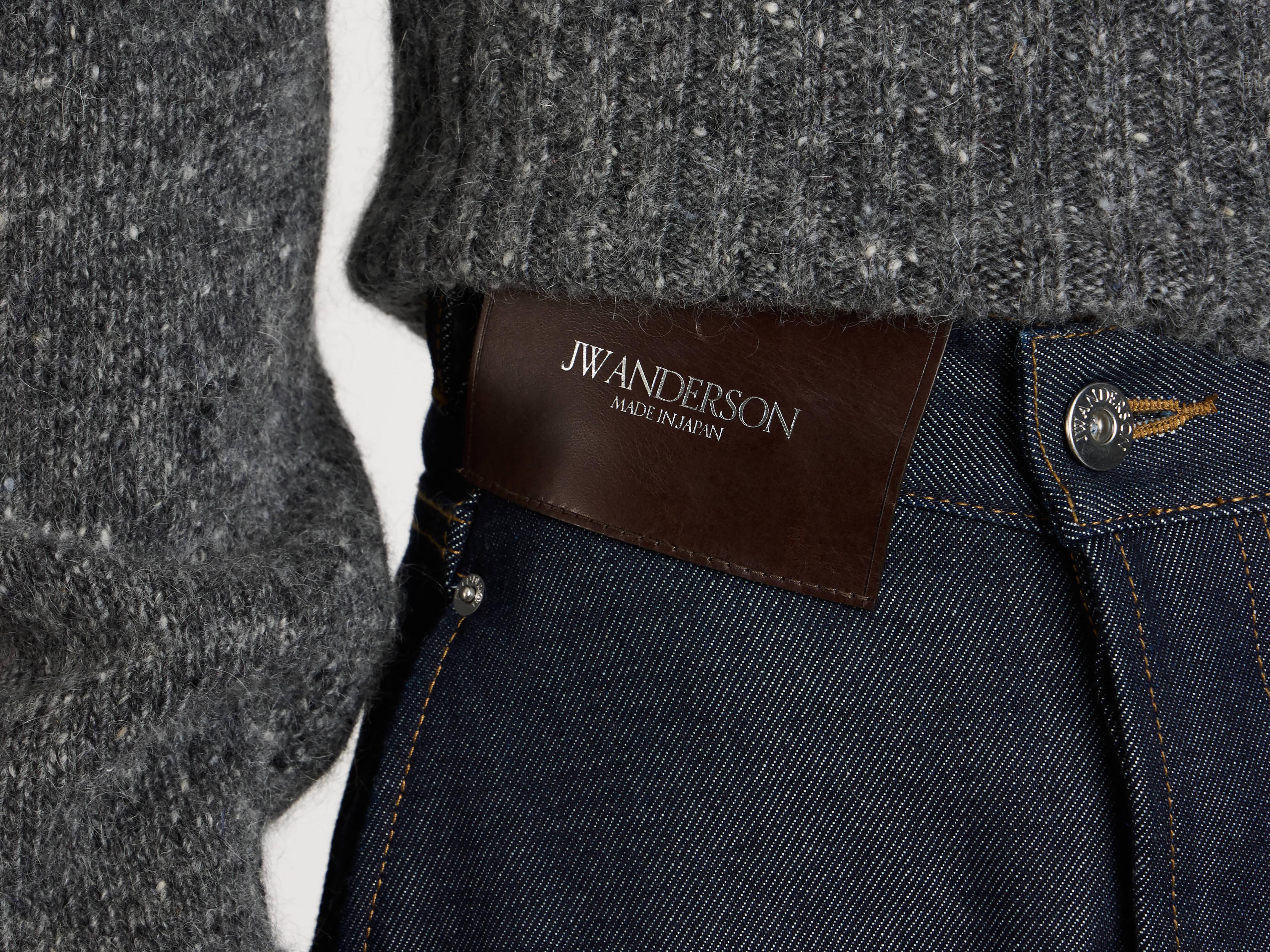 MENS TWISTED WORKWEAR DENIM JEANS IN INDIGO - Image 6