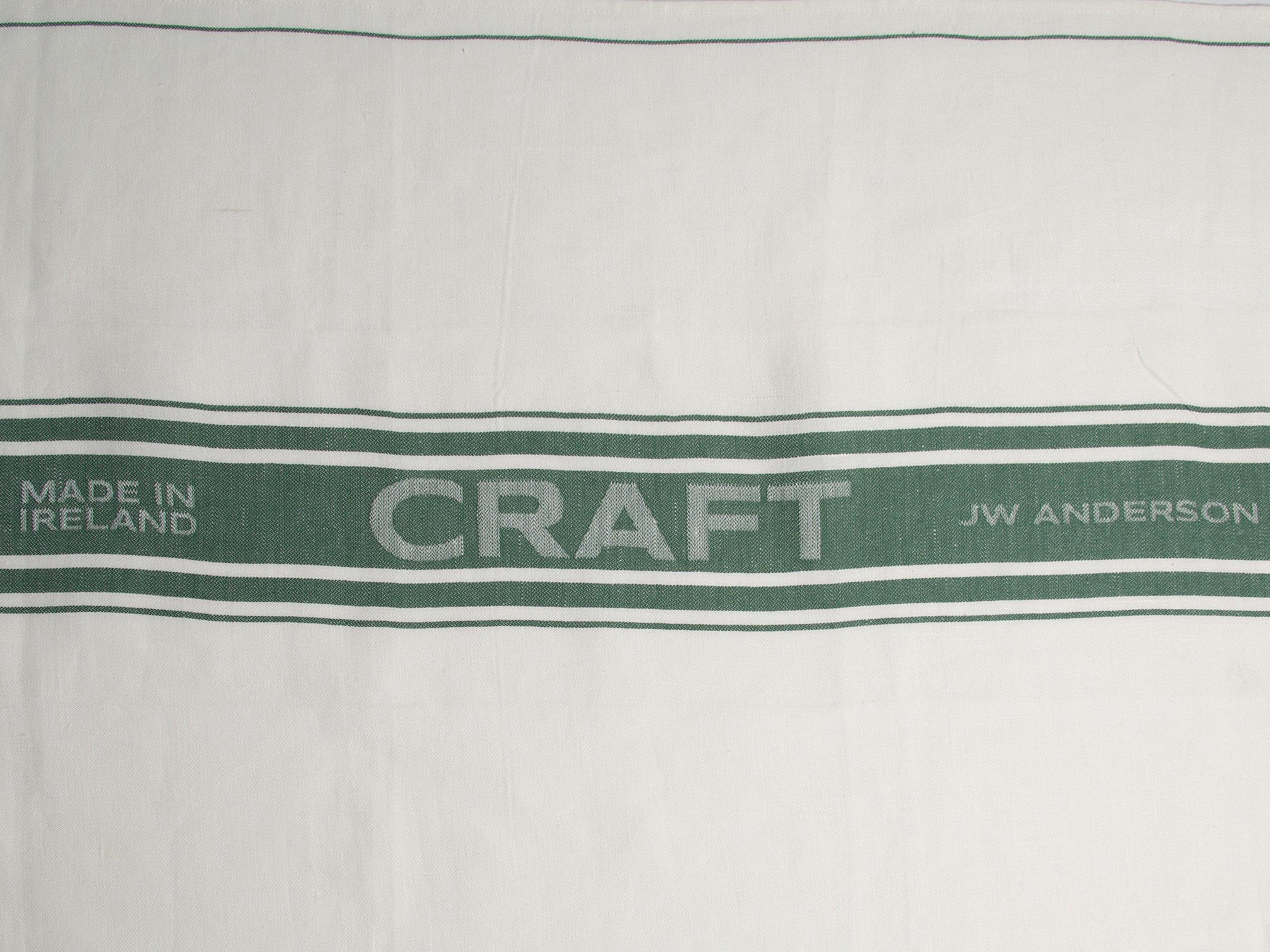 SET OF IRISH LINEN TEA TOWELS IN MULTI - Image 3