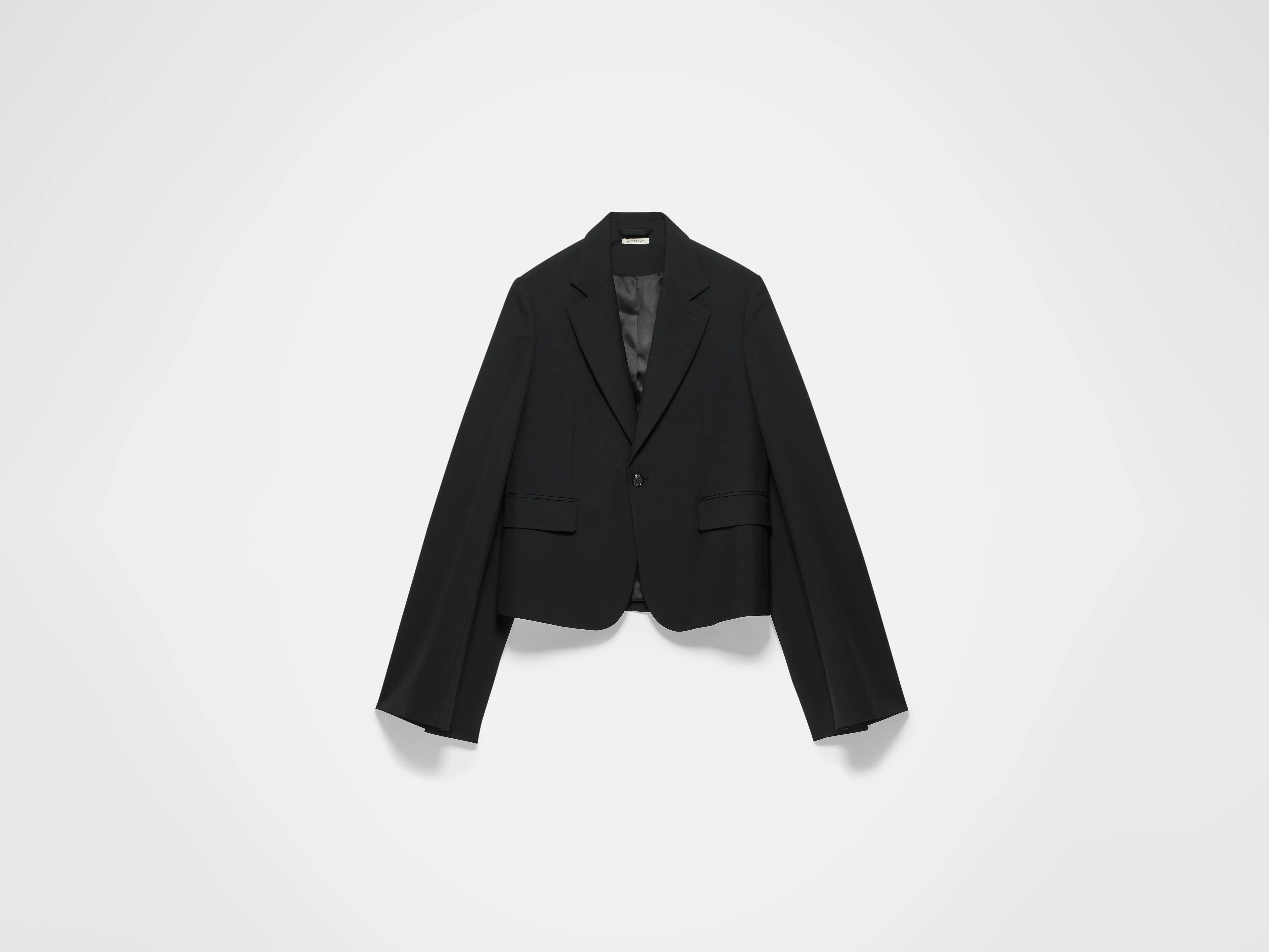 WOMENS BELL SLEEVE JACKET IN BLACK - Image 4