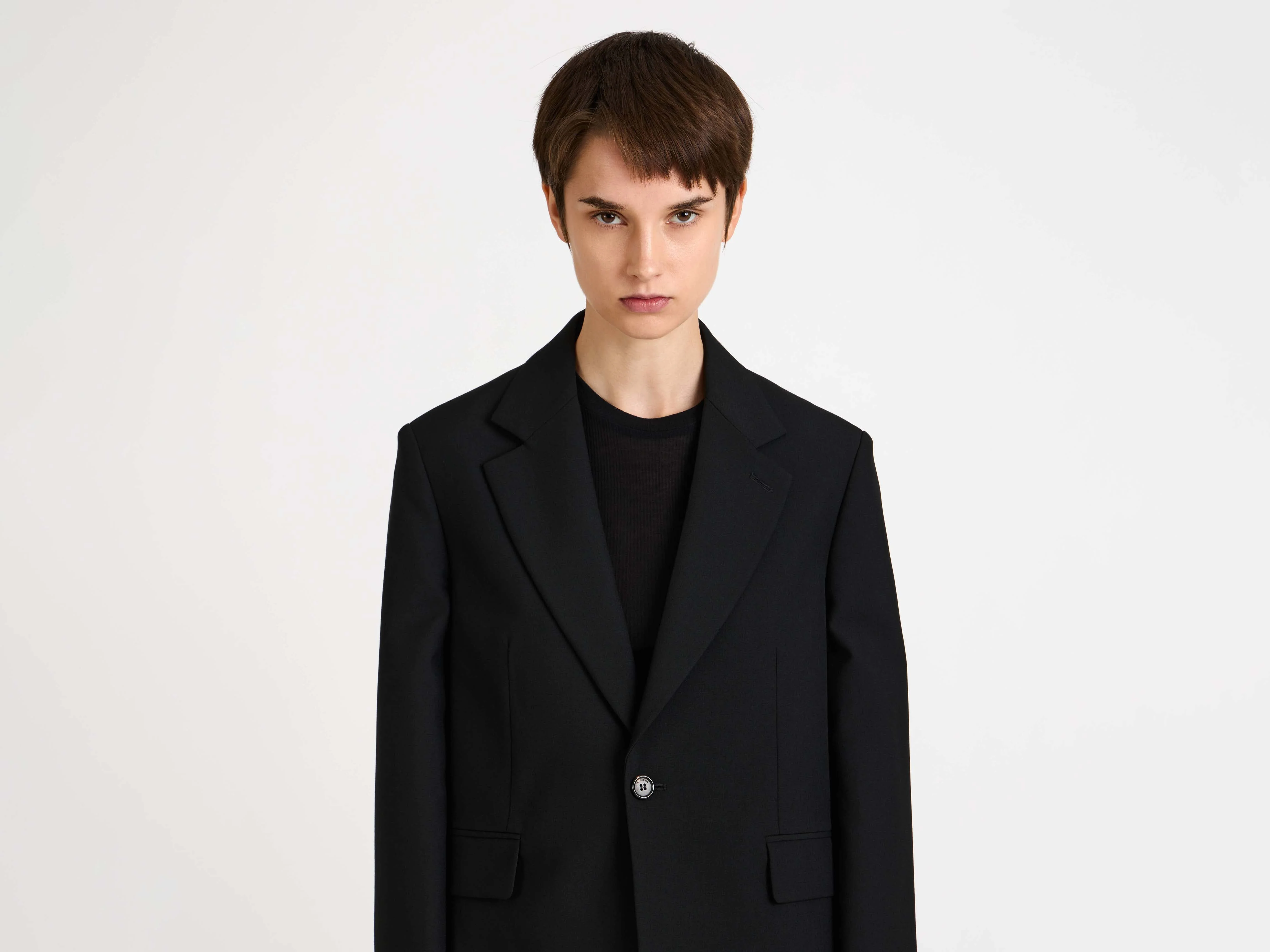 WOMENS BELL SLEEVE JACKET IN BLACK - Image 5