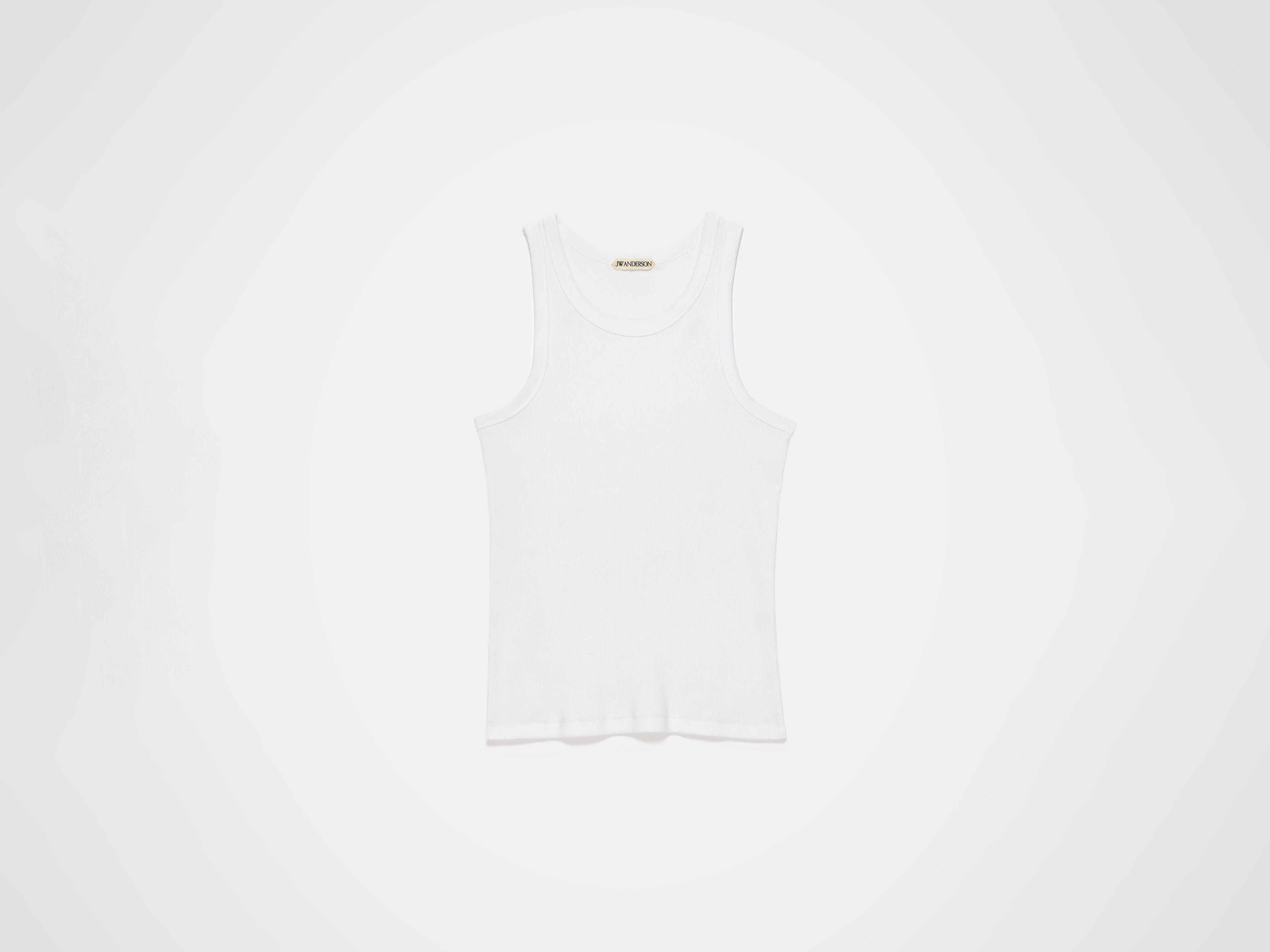 WOMENS SHEER CAMI VEST TOP IN OFF-WHITE - Image 7